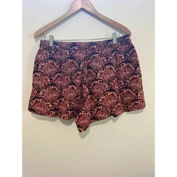 Madewell Lightestspun Cover-Up Shorts Painted Seashells Size Large - Picture 8 of 10